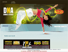 Tablet Screenshot of dna-dance.pl